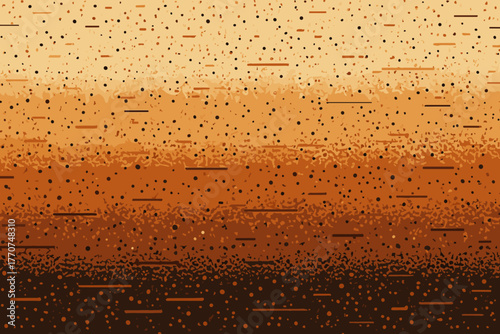 Warm dots bubbles vector icon no flat text digital letters creating noise