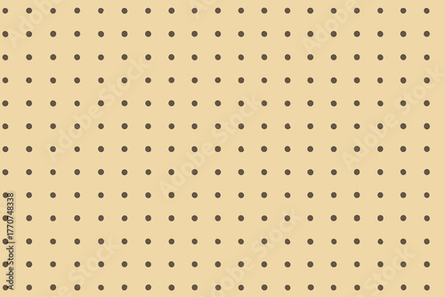 Dot pattern text captions warm cohesive characters minimal icon grid vector minimalistic