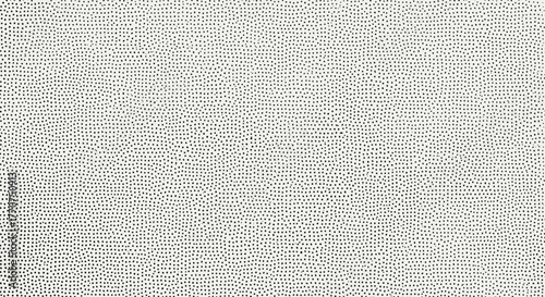 Vector  dense arrangement of small dark dots creating a textured and speckled visual surface area view