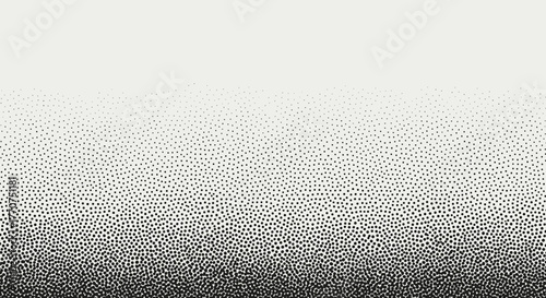 Vector  dense array of small black squares fading into lighter area above creating gradient effect