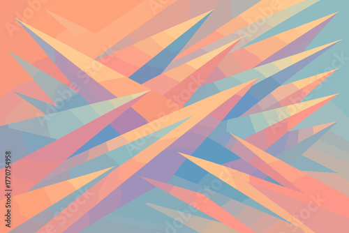 Vector icon gradients text labels numbers no dynamic blended motion full geometric