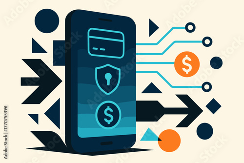 Any emojis no minimalism futuristic geometric mobile limited icon punctuation banking vector