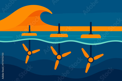 Calm vector vivid no cyrillic icon innovation labels energy ocean contrast wave