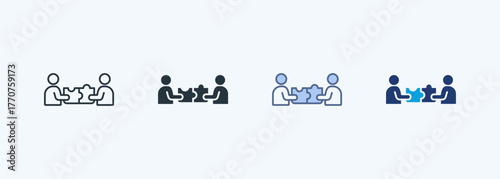 Merger Multiple Style Icon Collection