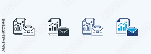 Business Multiple Style Icon Collection