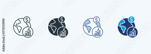 Economy Multiple Style Icon Collection