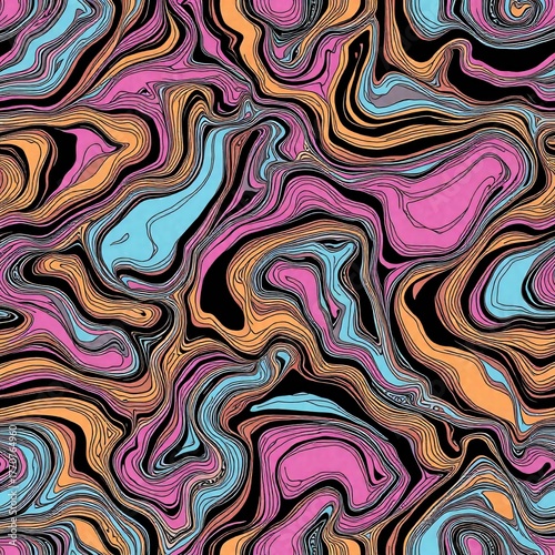 Swirl of Color: A mesmerizing abstract swirl pattern, an explosion of vibrant hues, inviting viewers into a world of artistic interpretation.