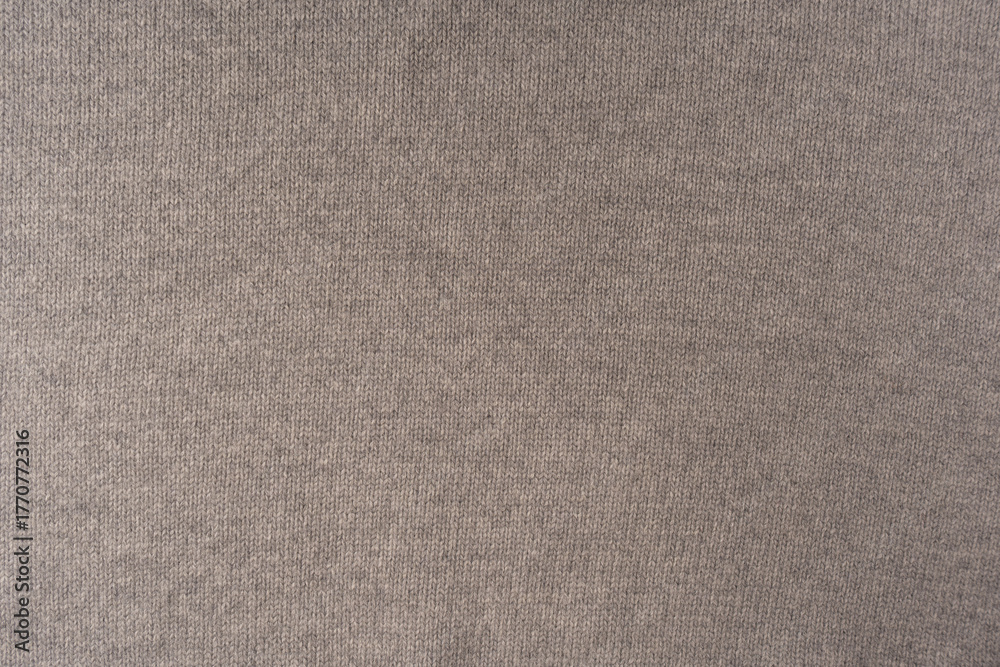 Fototapeta premium Soft grey merino wool sweater texture as a background.