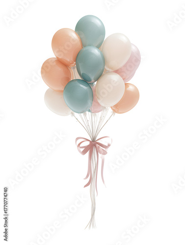 Wallpaper Mural bunch of colorful balloons Torontodigital.ca