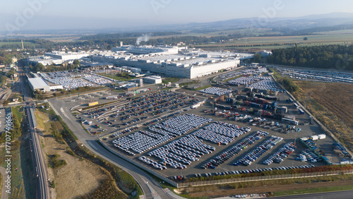 Принти на полотні Škoda Auto Kvasiny factory