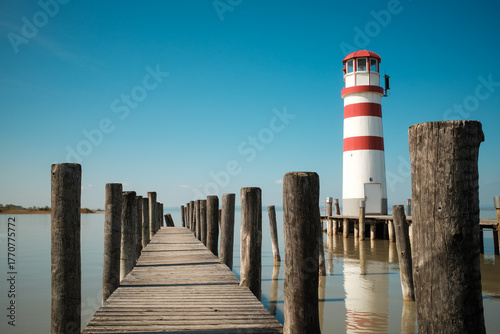 Leuchtturm Podersdorf am Neusiedlersee