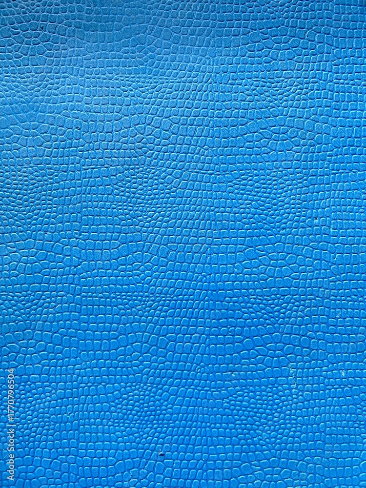 Fototapeta premium blue fabric Crocodile texture 