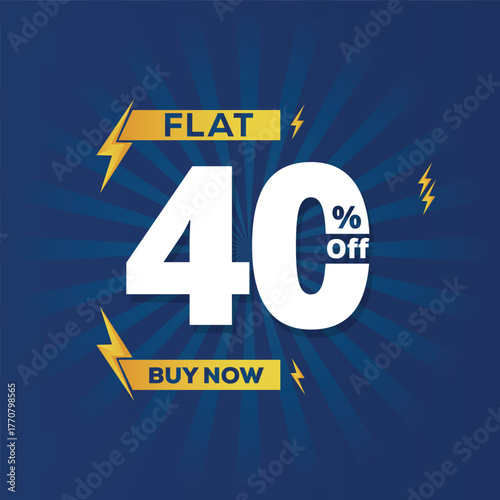 Don't miss this massive discount! Grab your favorite items at a huge Flat 40% Off during our limited-time sale. Click 'Buy Now' before the offer ends!