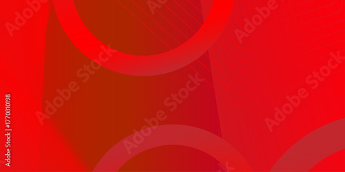 Red gradient banner background. abstract texture digital bright cover. Red polygonal background with golden lines. Landing page dynamic cover. Diagonal strips pattern. . Vector illustration .
