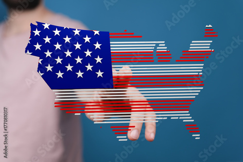 Patriotic digital illustrat...