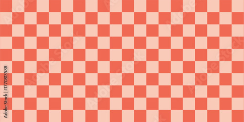 Vector illustration of alternating red and white grids forming medium-sized square shapes. eps 10.