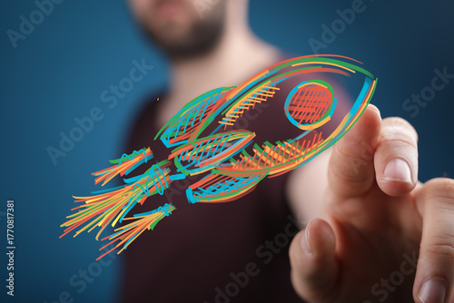 Image of a hand interacting...