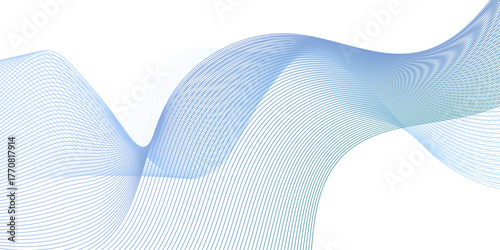 Modern digital technology design for Abstract Background. Abstract mesh glowing curved lines and modern wave design. mesh music and sound creative design.	