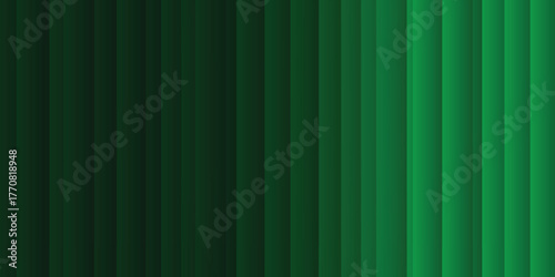 Abstract White to green glass gradient with transparent lines and soft lighting that fills the black background with an airy feel.