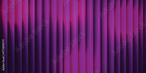 Abstract ribbed fractal glass texture effect with bright dreamy gradient of purple pink and futuristic elegant mysterious look. Vector illustration