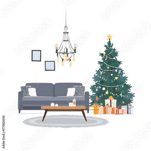 Winterliche Inneneinrichtung