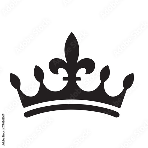 Crown icons set. Crown symbol collection. Vector illustration