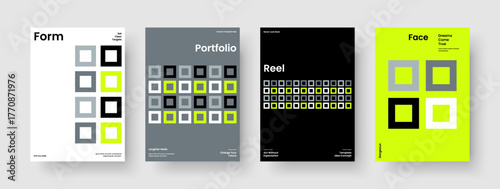 Geometric Book Cover Layout. Isolated Flyer Design. Creative Poster Template. Background. Brochure. Business Presentation. Report. Banner. Journal. Newsletter. Handbill. Notebook. Catalog