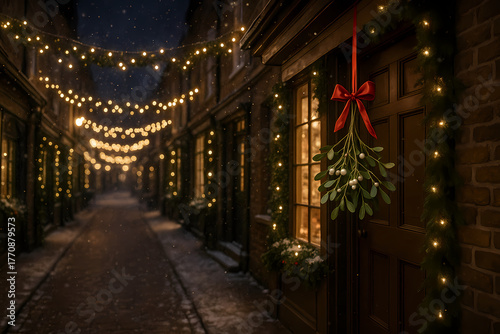 Mistletoe on Doorway