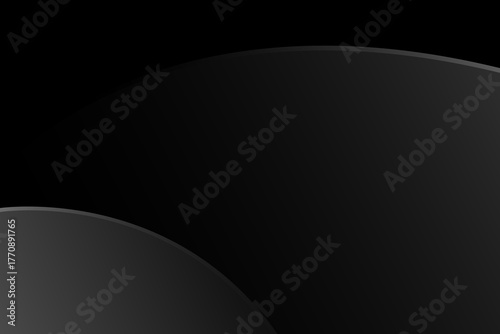 Abstract Geometric modern with Black curve background for template, poster, flyer design, wallpaper. Vector illustration