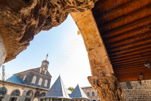 Great Mosque of Diyarbakir. Visit Diyarbakir concept photo