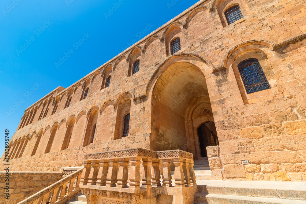 Fototapeta premium Saffron aka Deyrulzafaran monastery in MArdin Turkey