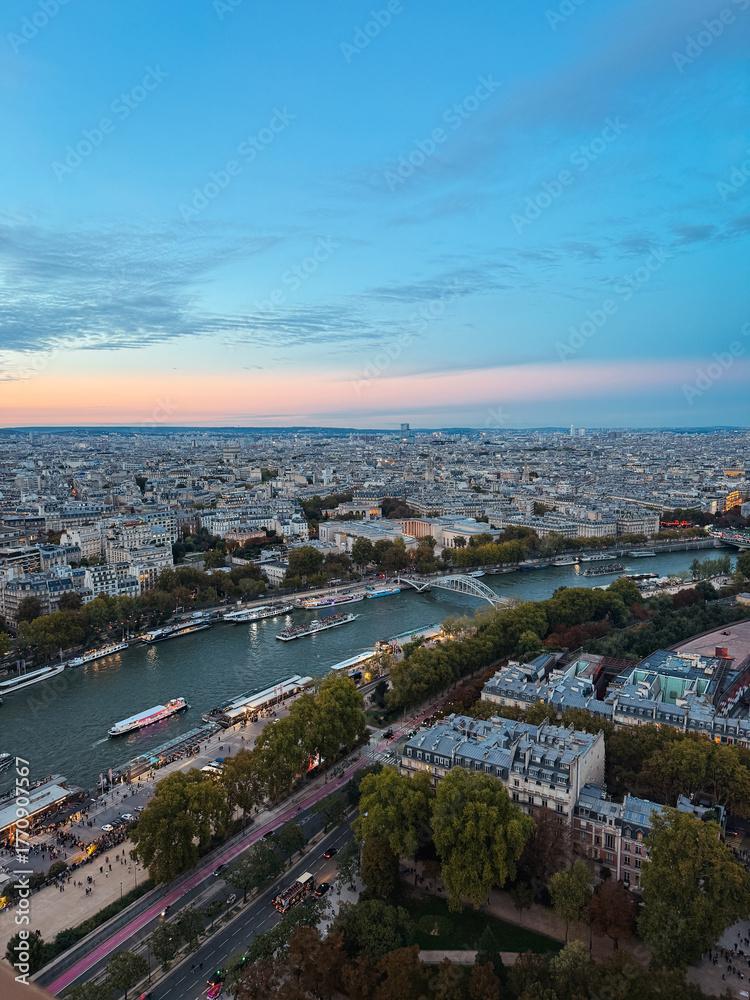 Obraz premium aerial view of france