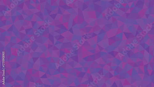 Purple Hues Geometric Abstract Background with Polygonal Patterns