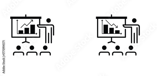 Business icons and illustrations | modern flat design for marketing, finance, and teamwork