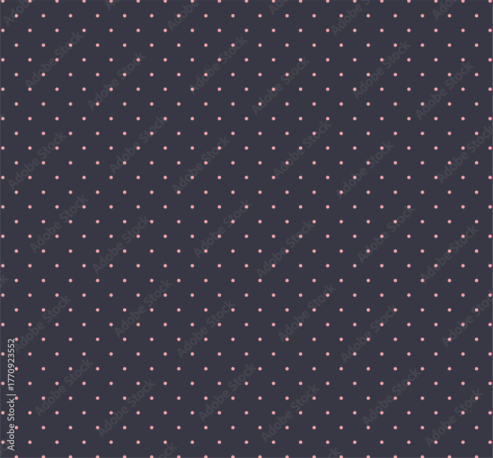 Seamless Polka Dot Vector Pattern Background
