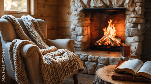 sofa layout with fireplace