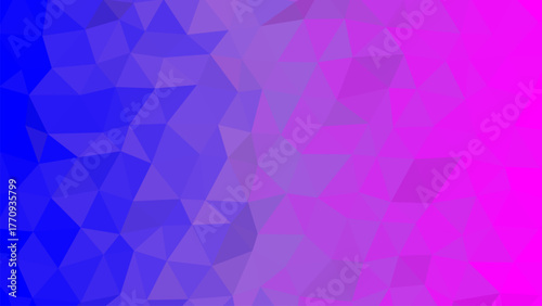 Modern colorful gradient blue and pink geometric background with purple and pink shades