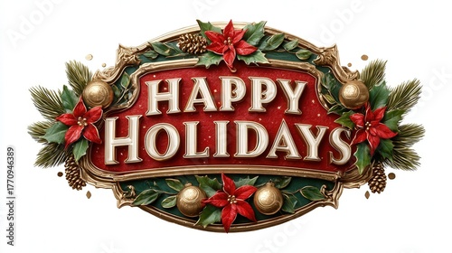 3d Round logo for a t-shirt design with the words 