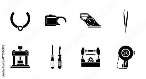 Precision tools and equipment for crafting and repair, designed for accuracy and efficiency