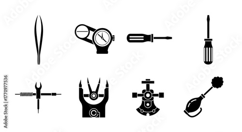 Precision tools for intricate repairs and detailed work, essential for craftsmen