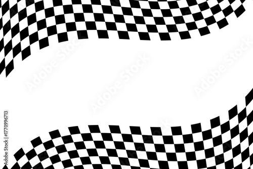 Checkered flag background. Finish check rally backdrop