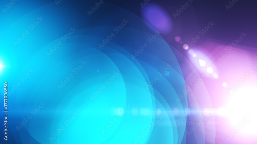 Fototapeta premium background with lights.stylized blue glow lighting background 