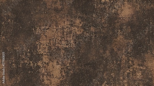 Dark Rusty Bronze Metal Texture: Seamless High-Resolution Grunge Background for Designers and Industrial Artists