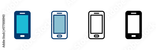 Phone icon vector isolated on white background. Phone vector icon. Mobile phone. Telephone icon. Cellphone