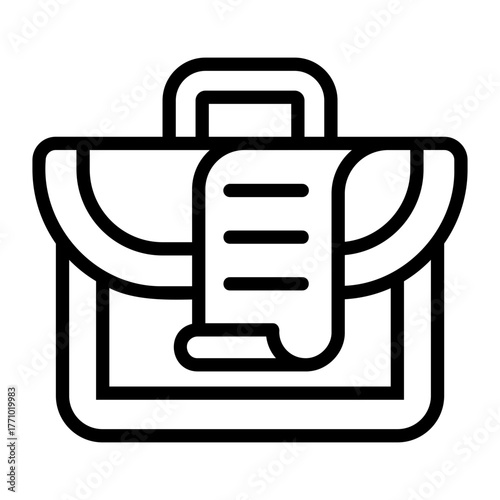 work experience Line Icon