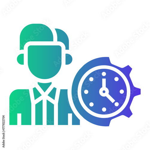 work experience Gradient icon