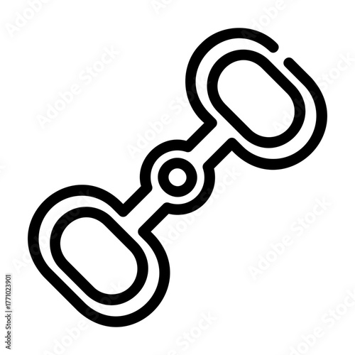 snaffle Line Icon