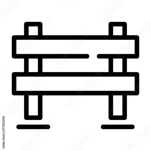 fence Line Icon
