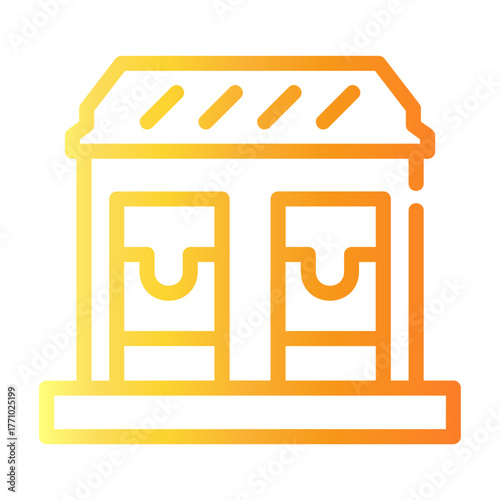 stable Line Gradient Icon