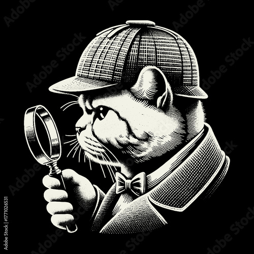 Detective Cat: A Feline Investigator on the Case.